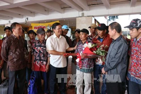 Rapatriement de 26 pêcheurs vietnamiens arrêtés en Indonésie