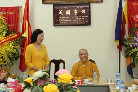 Hanoi : Félicitations pour le 2560e anniversaire de Bouddha