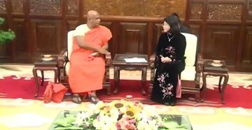 La vice-présidente du Vietnam reçoit des amis sri lankais