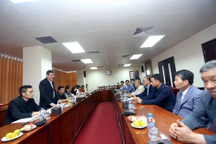 Une délégation du syndicat de Séoul en visite au Vietnam