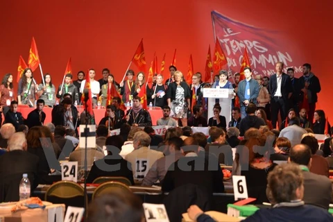 Une délégation du PCV au 37e congrès du Parti communiste français