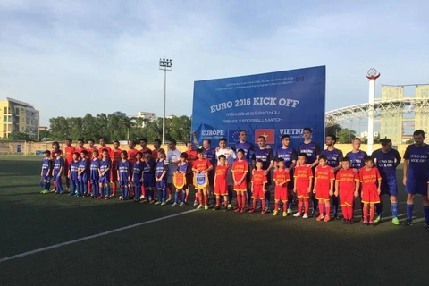 Euro 2016 : match amical entre l’UE et le Vietnam