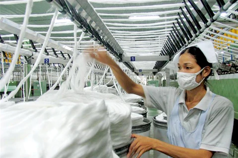 Exportations textiles: légère hausse de 6 % en 5 mois
