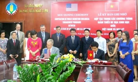 Coopération Vietnam - Etats-Unis pour réduire les menaces biologiques