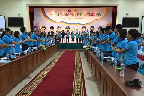 Clôture du 4e forum des enfants de l’ASEAN à Hanoi