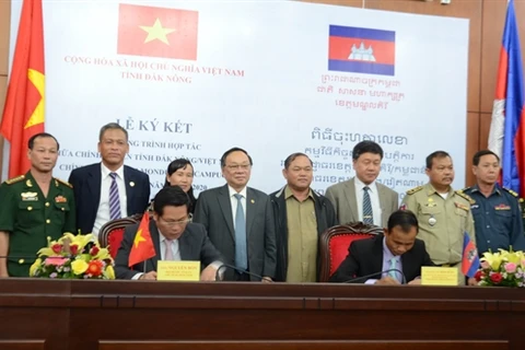 Dak Nong et Mondulkiri (Cambodge) renforcent leur coopération intégrale