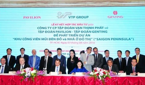 Près de 6 milliards de dollars pour Saigon Peninsula à Hô Chi Minh-Ville