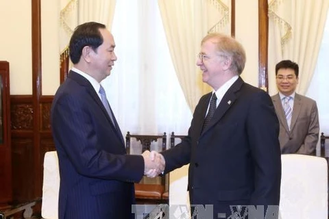 Le président Tran Dai Quang reçoit l’ambassadeur du Canada
