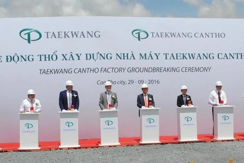 Le groupe sud-coréen Taekwang construit une usine de chaussures à Cân Tho