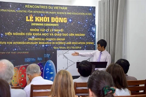 Lancement du groupe d’études de physique théorique à Binh Dinh