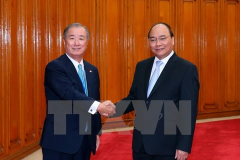 Le Premier ministre accueille des entrepreneurs japonais 