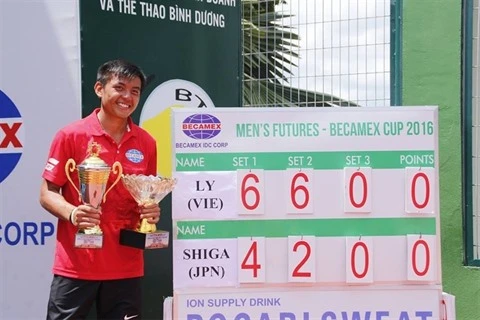 Ly Hoàng Nam dans le Top 700 du classement de l’ATP