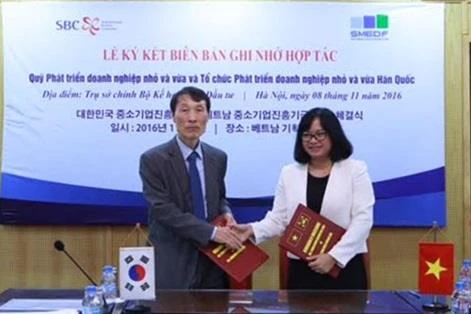 Vietnam et R. de Corée se serrent la main pour le développement des PME