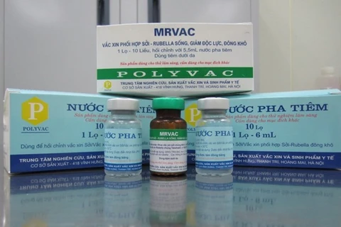 Le Vietnam produit avec succès le vaccin contre la rougeole et la rubéole