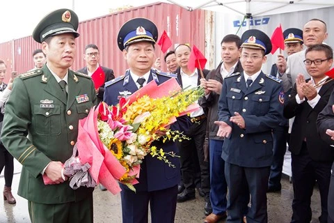 Le navire 46305 des Garde-côtes chinoises à Hai Phong