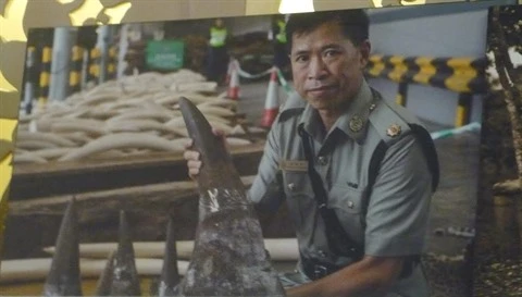 Lancement de la campagne "Interdiction de l’usage des cornes de rhinocéros"