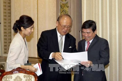 Le conseiller spécial de l’Alliance parlementaire d’amitié Japon - Vietnam à Ho Chi Minh-Ville