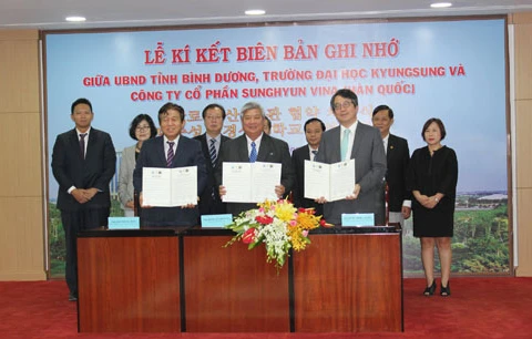 Binh Duong et Dong Nai coopèrent avec la R. de Corée dans la formation des ressources humaines 