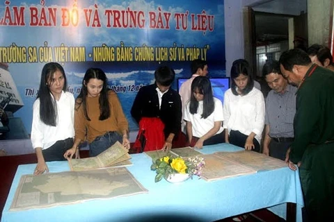 Phu Yên : exposition sur la souveraineté du Vietnam sur Hoàng Sa et Truong Sa