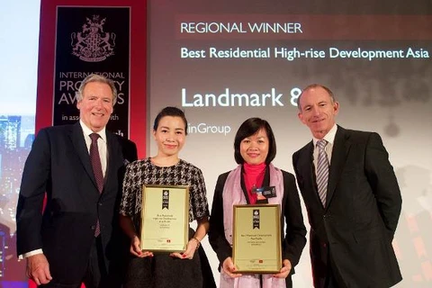 Immobilier: Vingroup remporte un premier prix international