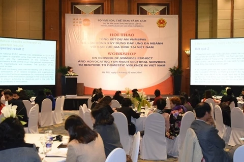 Conférence sur l’Élaboration des services multisectoriels afin de traiter la violence familiale