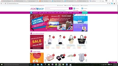 Lancement du site internet d’Aeon Vietnam