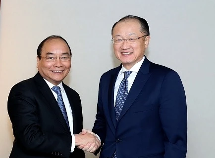 Nguyen Xuan Phuc rencontre à Davos les dirigeants de la BM, de l'OMC et du groupe Alibaba