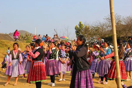 Nouvel An des Mong à Meo Vac, dans la province de Ha Giang