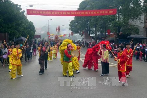 ​La fête "Lông tông" très animée à Tuyen Quang 