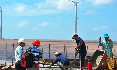 Installation de 50 éoliennes à Cà Mau