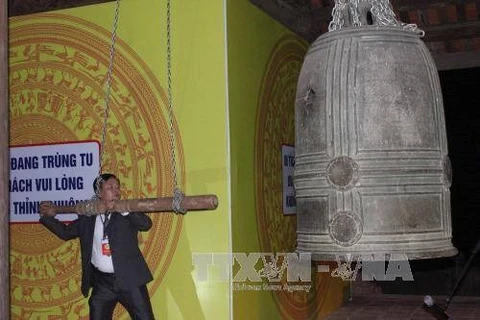 Une paire de cloches anciennes à Cao Bang reconnue Trésor national