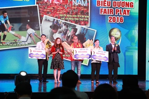 La sélection vietnamienne de futsal remporte le Prix du fair-play 2016