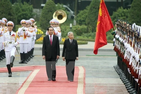 Première visite d'Etat de l'Empeureur japonais, jalon historique des relations Vietnam-Japon