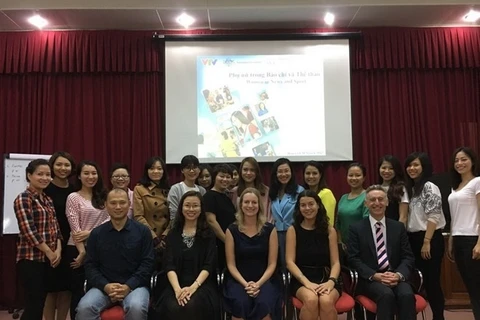 L’Australie aide les femmes journalistes vietnamiennes à améliorer leurs compétences 