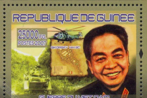 Bientôt une collection de timbres sur le Général Vo Nguyen Giap