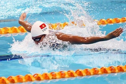 La nageuse Anh Vien remporte l'argent aux Etats-Unis 