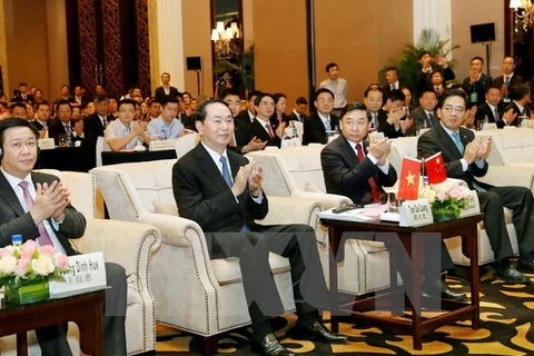 Le président Tran Dai Quang participe au Forum "La Ceinture et la Route" à Pékin