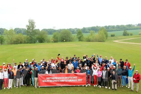 Près de 100 golfeurs au tournoi d’amitié Allemagne-Vietnam