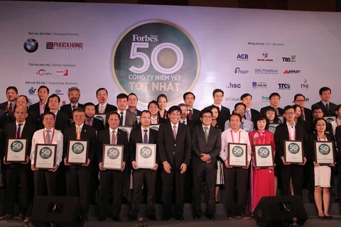 Bourse : Forbes Vietnam publie les 50 meilleures sociétés cotées en 2017