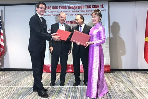 Vietjet signe des ​contrats de plus de 4,7 milliards d’USD avec des partenaires américains
