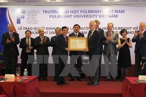 Les Etats-Unis financent de 15,5 millions de dollars à l'Université Fulbright du Vietnam 