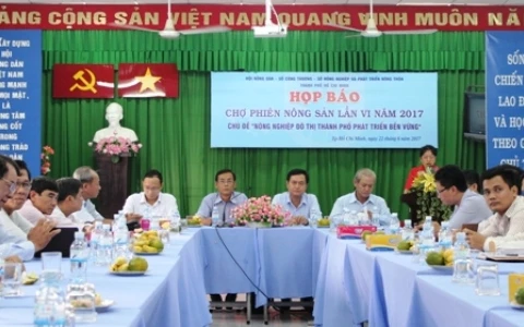 Hô Chi Minh-Ville : 160 stands à la 6e Foire des produits agricoles