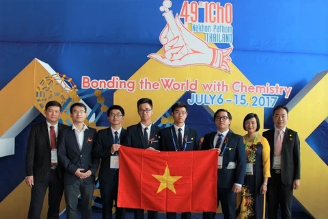 Le Vietnam brille aux Olympiades internationales de chimie 2017
