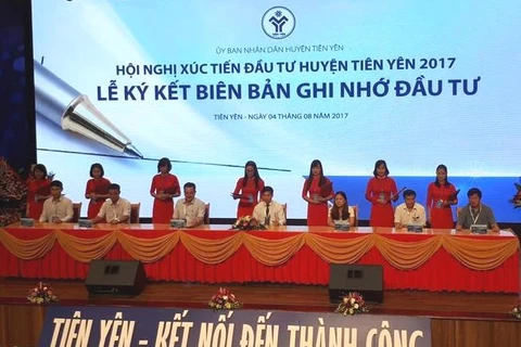 Quang Ninh: près de 1.000 milliards de dôngs injectés dans le district de Tiên Yên