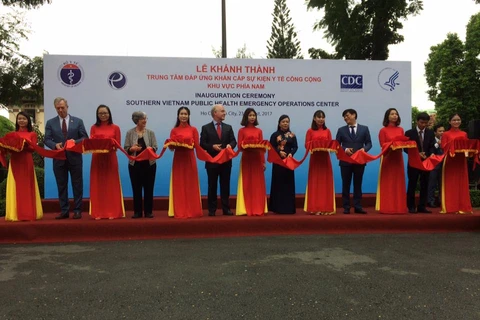 Le Centre d'opérations d'urgence de la santé publique du Sud inauguré à HCM-Ville