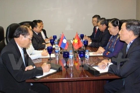 AIPA-38 : Tong Thi Phong à la rencontre des dirigeants de l’AN des pays