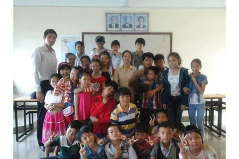 École primaire d’amitié Khmer - Vietnam à Phnom Penh