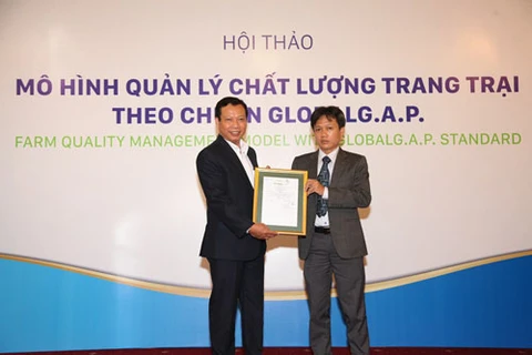 La première ferme d'élevage porcin aux normes Global G.A.P au Vietnam