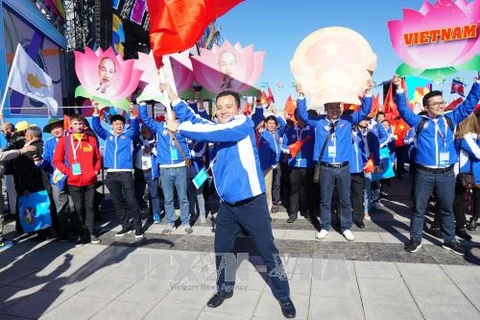 Activités du Vietnam au 19e Festival mondial de la jeunesse et des étudiants en Russie