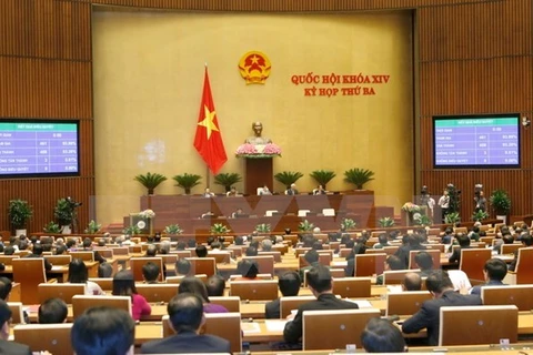 Ouverture de la 4e session de la 14e législature de l'Assemblée nationale